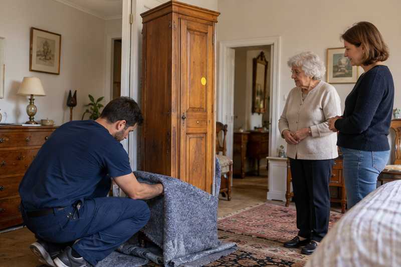 Bonnetière gardée par la famille